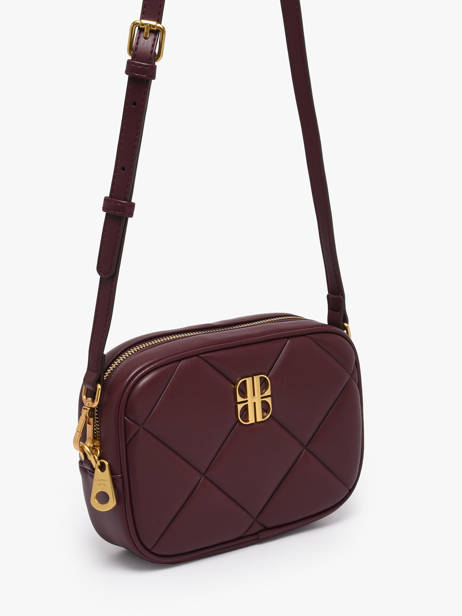 Sac Bandoulière June Matelassé Laurent david Rouge ld bags 175 vue secondaire 1