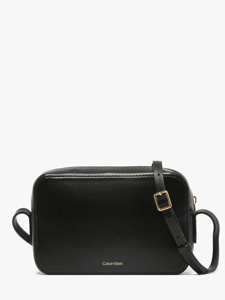 Sac Bandoulière Hardware Monogram Calvin klein jeans Noir hardware monogram 4F3173G vue secondaire 3