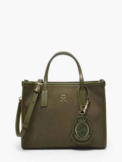 Sac Porté Main Th City Tommy hilfiger Vert th city AW17852