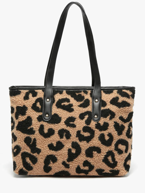 Sac Porté épaule A4 Polaire Miniprix Marron polaire S031 vue secondaire 2