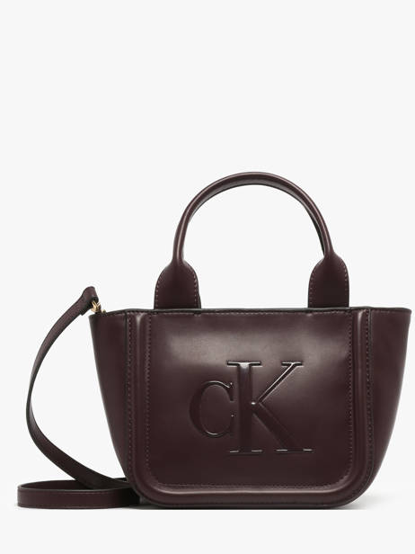 Sac Porté Main Bold Monogram Calvin klein jeans Rouge bold monogram 4F3219G