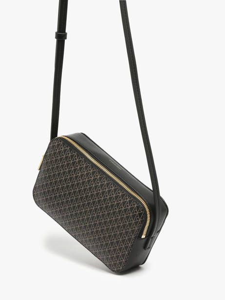 Sac Bandoulière Coated Emblem Calvin klein jeans Noir coated emblem 4F3268G vue secondaire 1