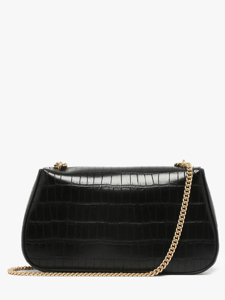 Sac Bandoulière Croc Embossed Mono Calvin klein jeans Noir croc embossed mono 4F3284G vue secondaire 3