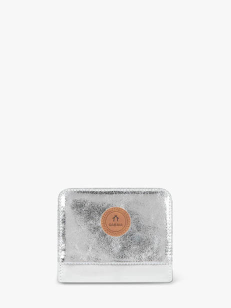 Portefeuille Cabaia Argent lucky star STA