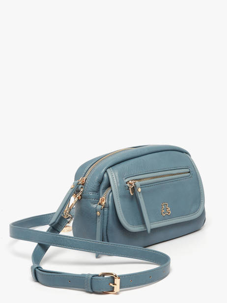 Sac Bandoulière Zip Lulu castagnette Bleu zip ZAER vue secondaire 1