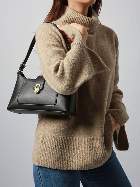 Sac Porté épaule Merline Hexagona Noir merline 2520208 vue secondaire 1