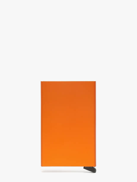 Porte-cartes Aluminium Secrid Orange alu 00C vue secondaire 2