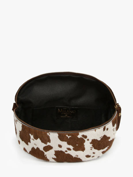 Sac Banane Milano Marron mucca VM25061 vue secondaire 2