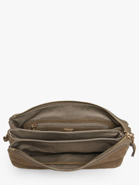 Sac Bandoulière Equestre Croco Cuir Etrier Beige equestre croco EECQ0143 vue secondaire 3