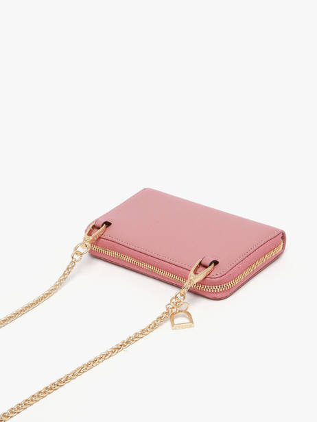 Portefeuille Torsade Cuir Etrier Rose torsade ETOS090M vue secondaire 2