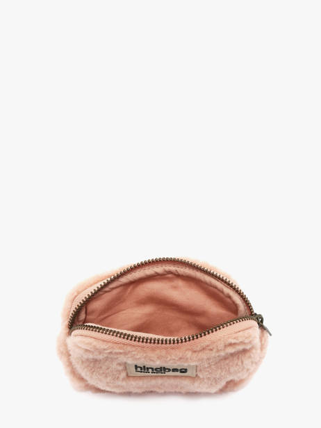Porte-monnaie Hindbag Rose teddy TE vue secondaire 1