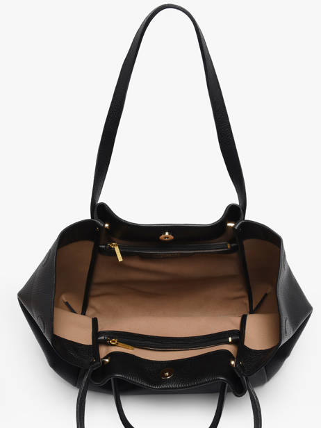 Sac Porté épaule Foulonne Double Louisa Cuir Lancaster Noir foulonne double louisa 90 vue secondaire 2