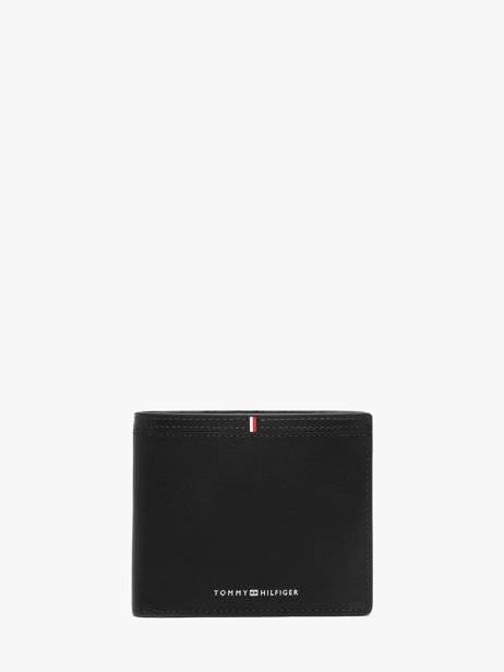 Portefeuille Cuir Tommy hilfiger Noir corporate AM13970