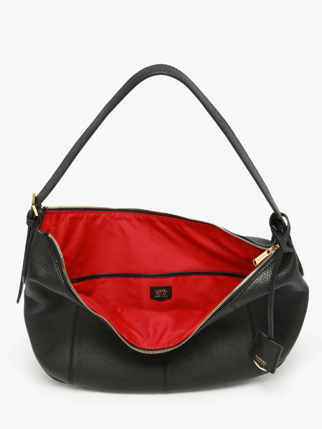 Sac Hobo Zippé L Victoire Cuir Lancel Noir victoire A13994 vue secondaire 2