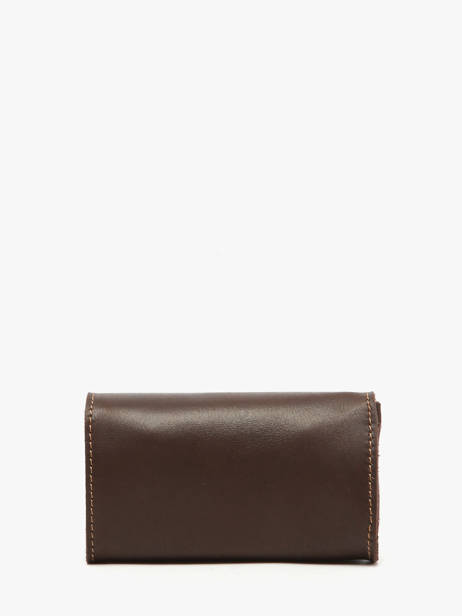 Porte-monnaie Cuir Etrier Marron oil EOIL650 vue secondaire 2