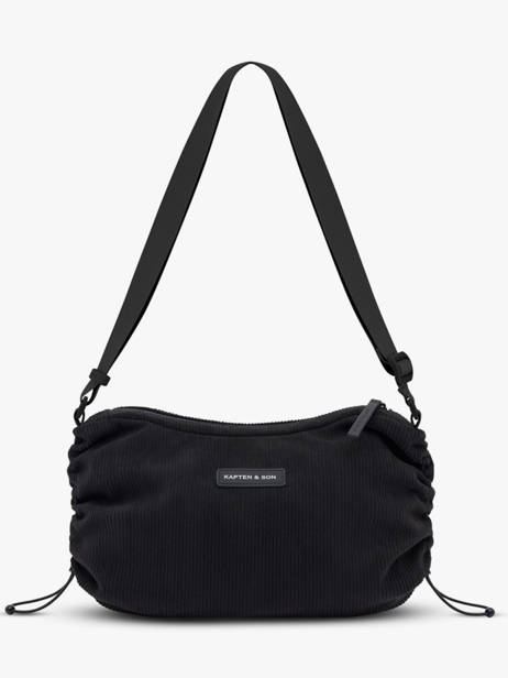 Sac Bandoulière Skara Small Cord Kapten and son Noir cord SC