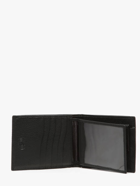 Portefeuille Cuir Crinkles Noir caviar 14023 vue secondaire 1