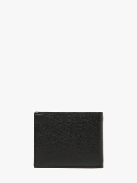 Portefeuille Cuir Crinkles Noir caviar 14023 vue secondaire 3