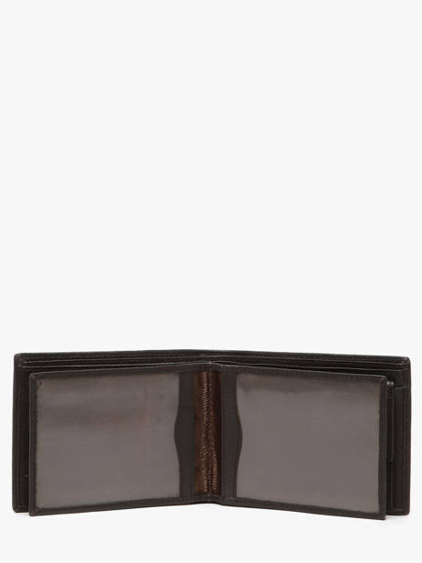 Portefeuille Cuir Crinkles Marron caviar 14086 vue secondaire 2