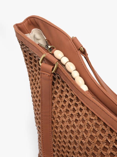 Sac Porté épaule Neflier Estival Woomen Marron neflier estival WNEE03 vue secondaire 5