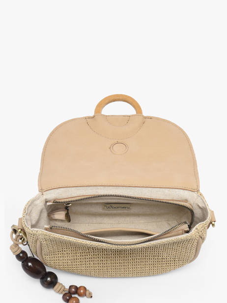 Sac Bandoulière Crocus Estival Woomen Beige crocus estival WCRS03 vue secondaire 3