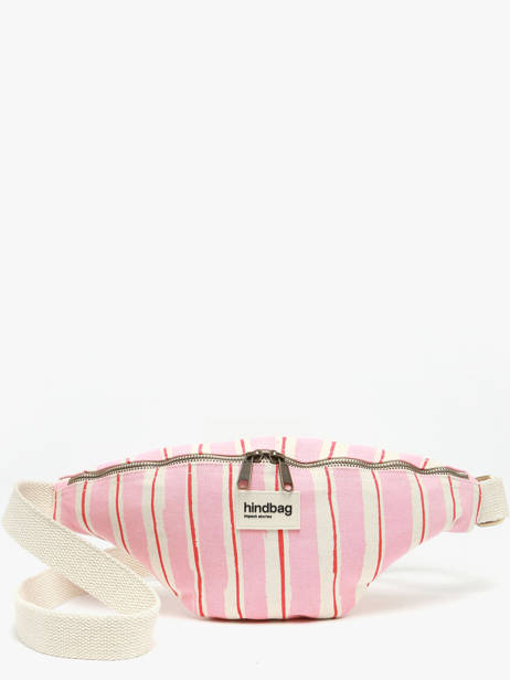 Sac Banane Olivia Rayures Hindbag Rose rayures RA