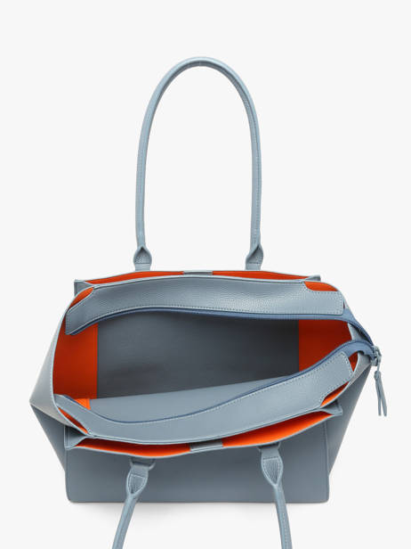 Sac Porté épaule Dorine Laurent david Bleu ld bags 75 vue secondaire 3