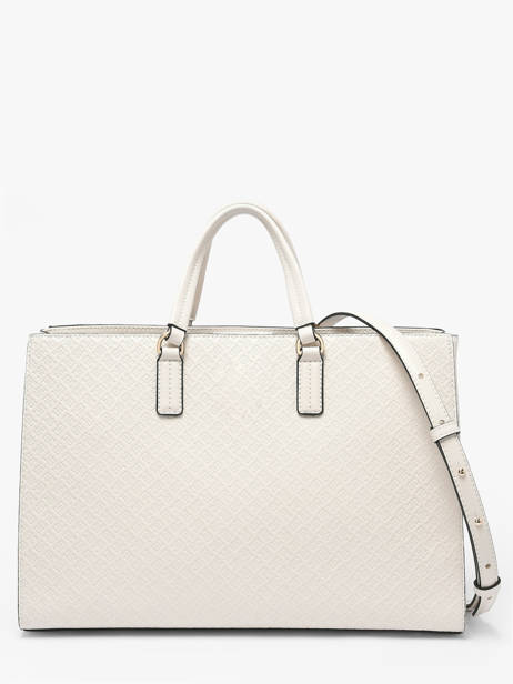 Sac Porté Main Th Daily Polyester Tommy hilfiger Blanc th daily AW18418 vue secondaire 4