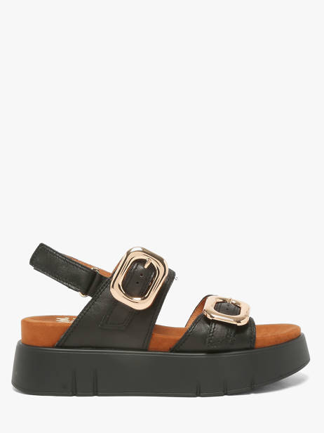 Sandales En Cuir Mam'zelle Noir women CSGNQ06