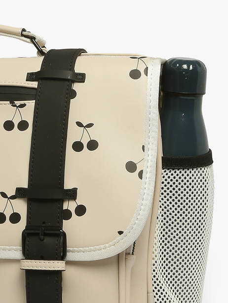 Cartable 3 Compartiments Cameleon Beige vintage north PBVWCA41 vue secondaire 5