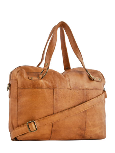 Sac Shopping Fatima Cuir Pieces Marron fatima 17090746 vue secondaire 2