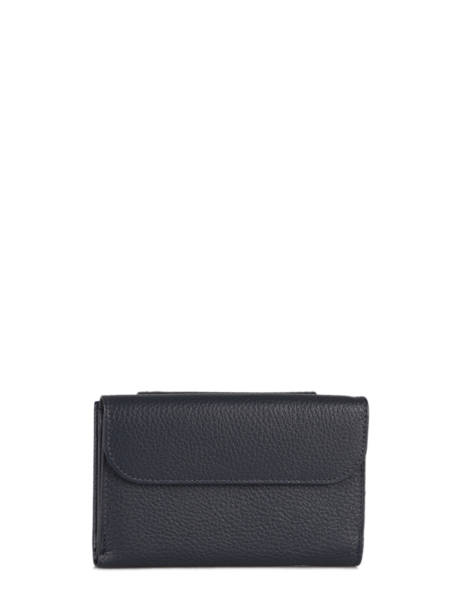 Portefeuille Cuir Crinkles Bleu caviar 15020 vue secondaire 2