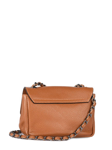 Sac Bandouliere Caviar Cuir Milano Orange caviar CA21122 vue secondaire 4