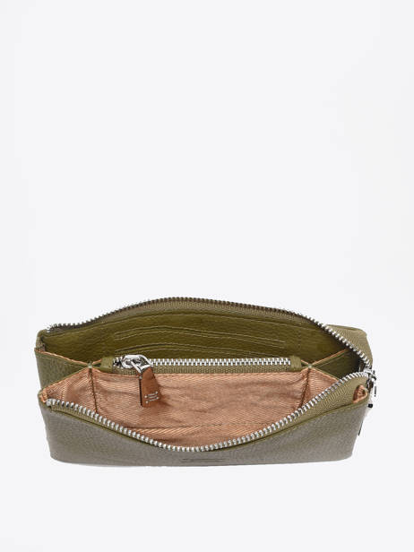 Portefeuille Caviar Cuir Crinkles Vert caviar 14196 vue secondaire 1