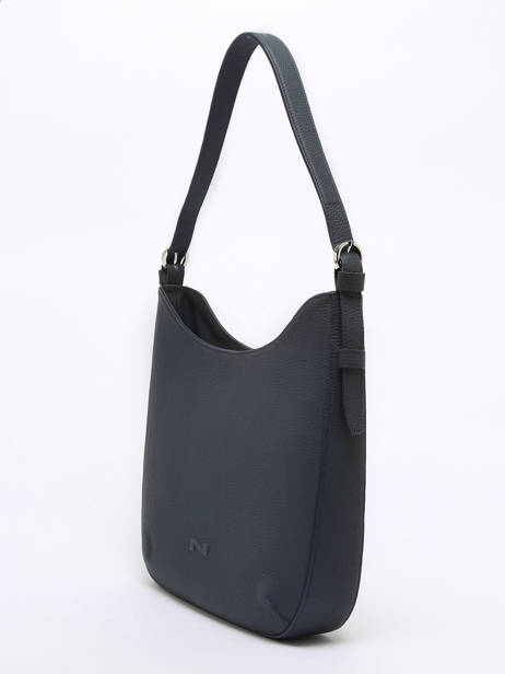Sac Porté épaule Rumba Cuir Nathan baume Bleu nathan 53 vue secondaire 2